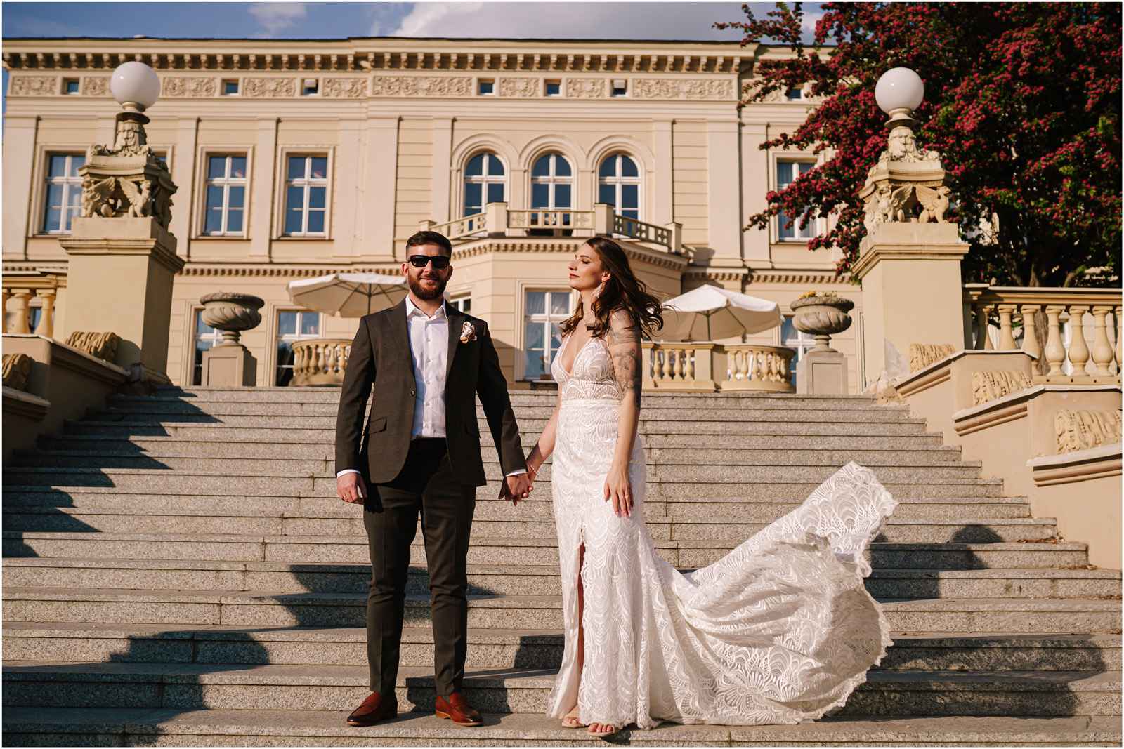 Justyna & Kamil | wesele w Pałacu Wierzbiczany i sesja w Pałacu Ostromecko 93