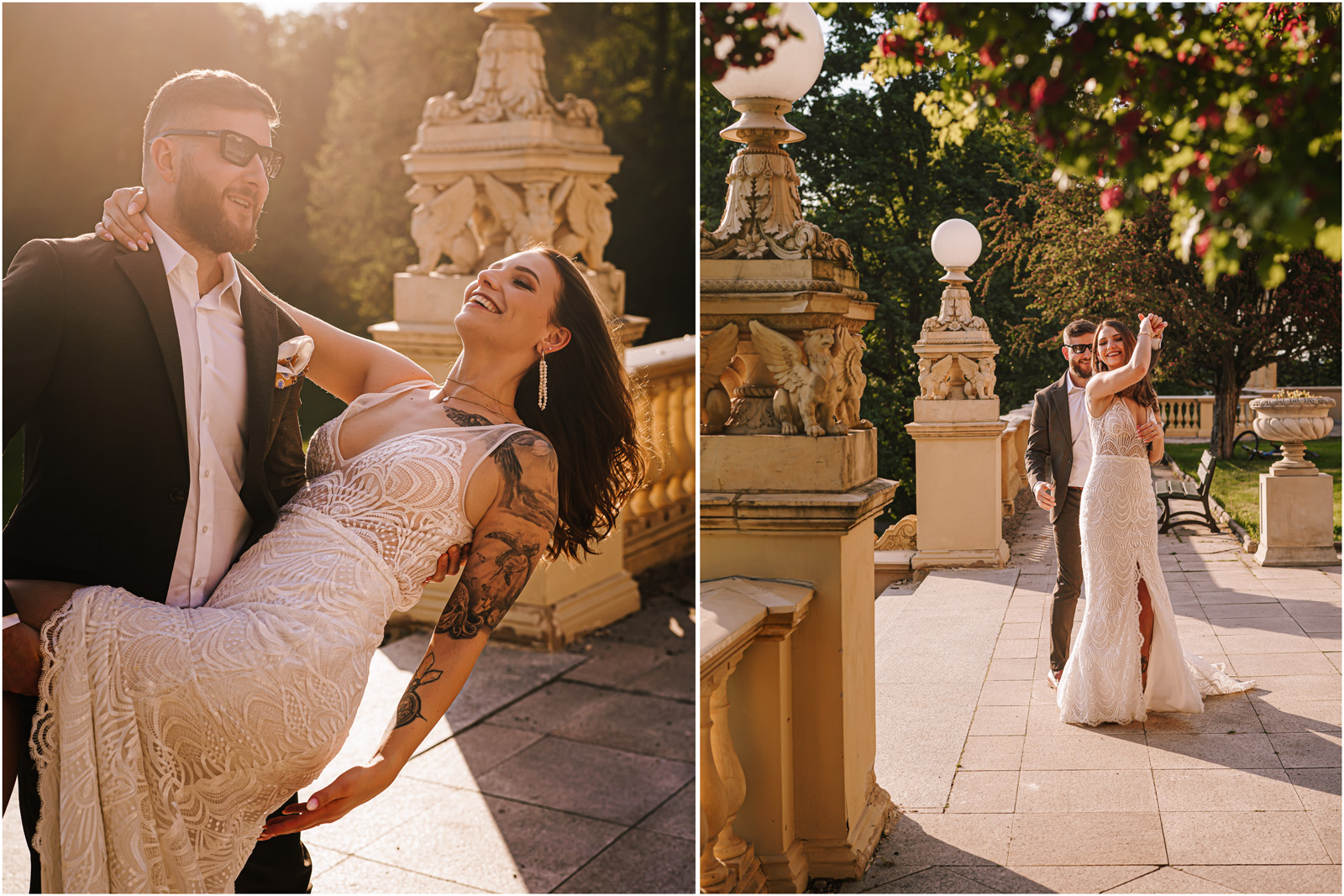 Justyna & Kamil | wesele w Pałacu Wierzbiczany i sesja w Pałacu Ostromecko 96